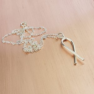 Forget Me Not Wedding Day Pendant