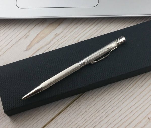 Earl Silver Ball Pen & Gift Box with Free Engraving