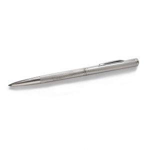 Pulse Silver Twist Ball Pen & Gift Box with Free Engraving