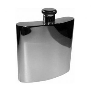 Giant 26oz Pewter Engraved Hip Flask with free engraving