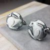 Country Hare Silver Cufflinks