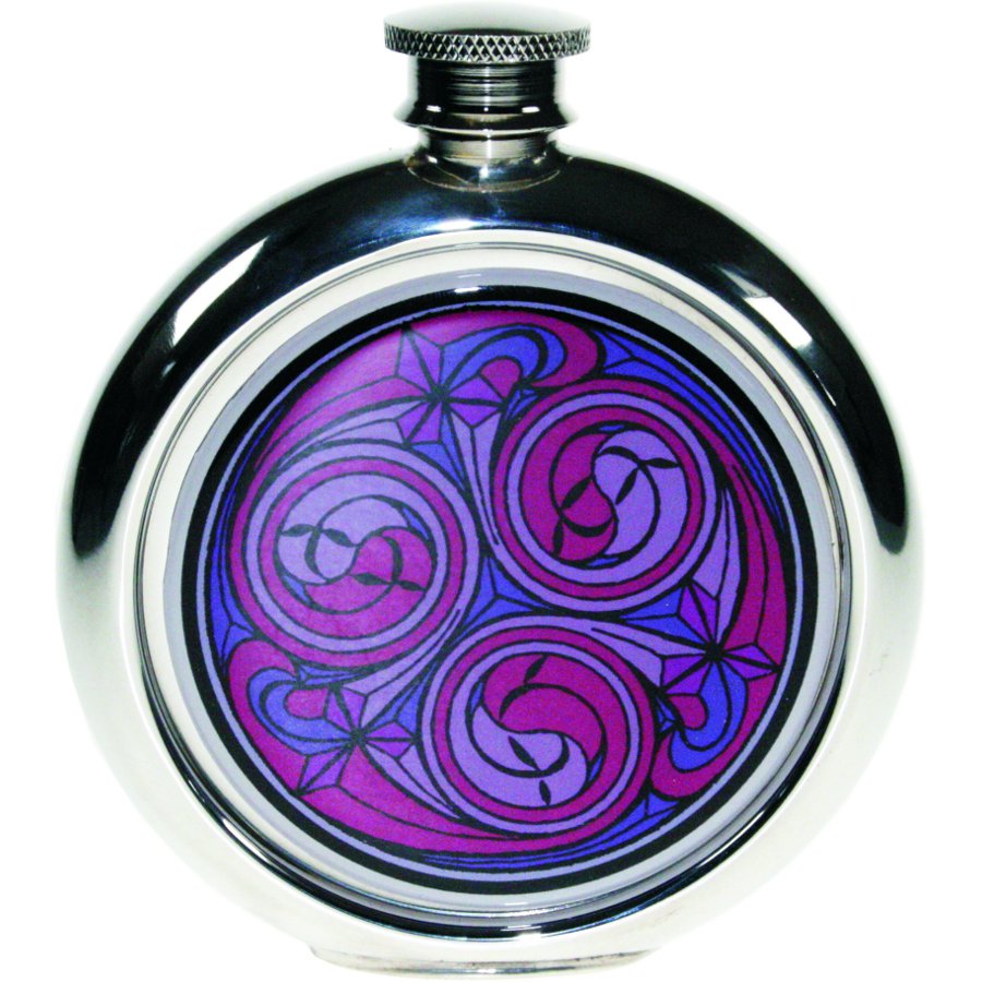 Personalised 6oz Kells Picture Hip Flask