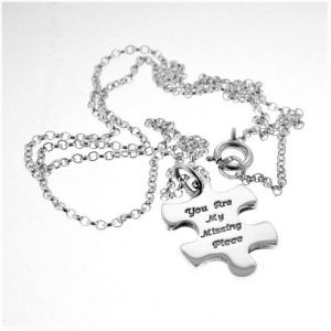 Silver Missing Piece Necklace